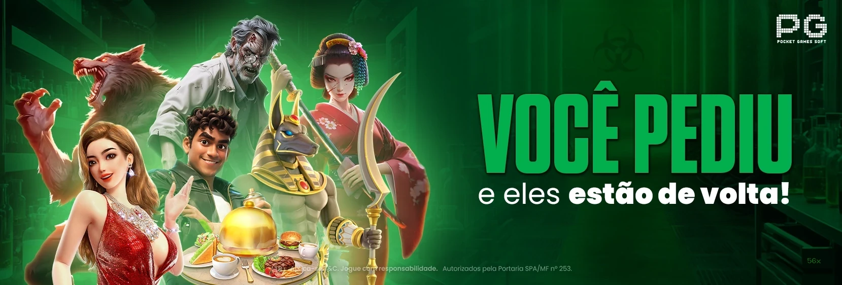 Imagem promocional do aplicativo mobile da 56x